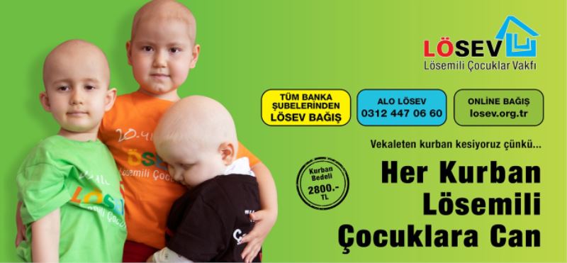 Her kurban lösemili çocuklara can