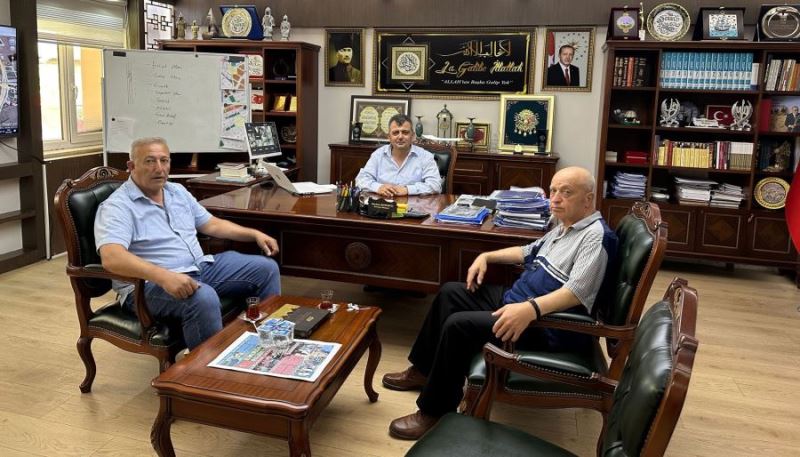 Başkan Koyuncu’ya gazetecilerden ziyaret