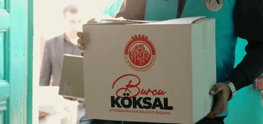 Afyonkarahisar Belediyesi’nden Ramazan Ayına Özel “Çat Kapı” Projesi