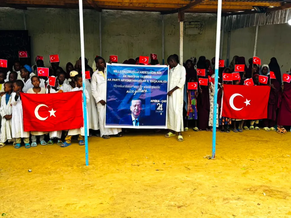AFRİKA’DA DUALAR AK PARTİ AFYON İÇİN EDİLDİ