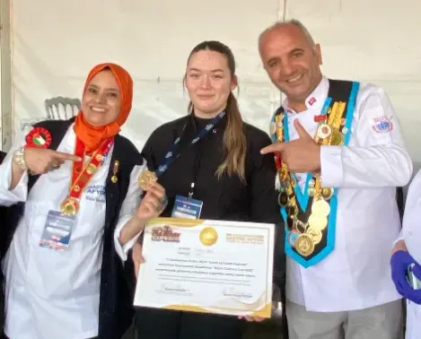 Ceylin Çalış, Gastro Afyon’da Üst Üste İki Kez Birinci Oldu