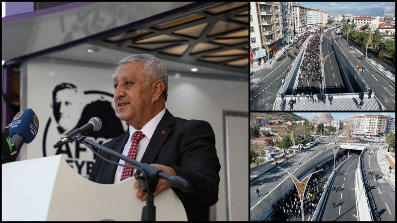 İsmail Şükrü Çelikalay Alt Geçidi açıldı