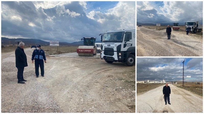 Sinanpaşa Belediyesi çalışmalarında hız kesmiyor