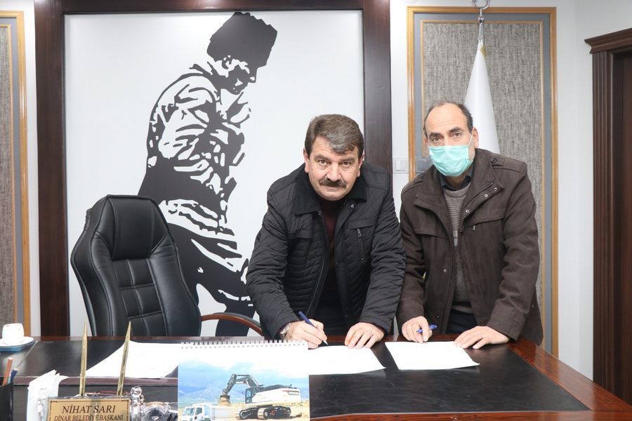 Dinar Belediyesi’nden mesleki eğitime destek